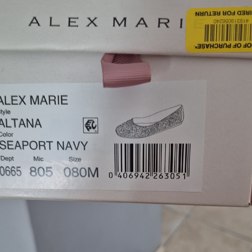 Alex Marie Altana Navy Flats
